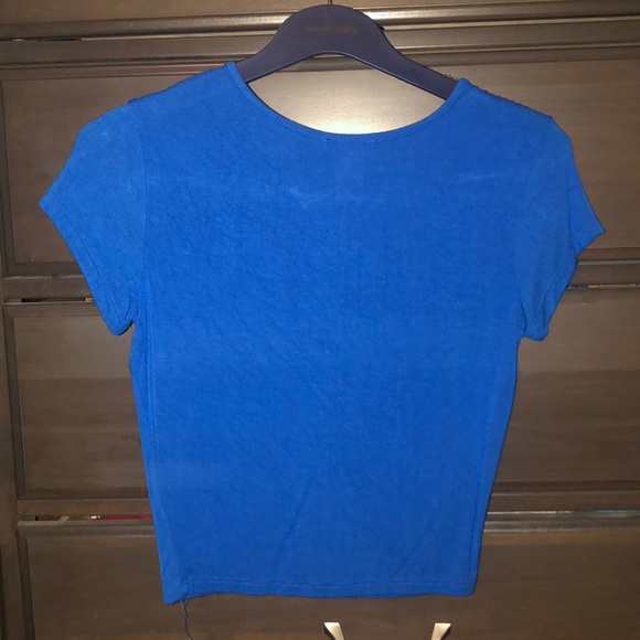 blue short sleeve - Picture 2 of 4